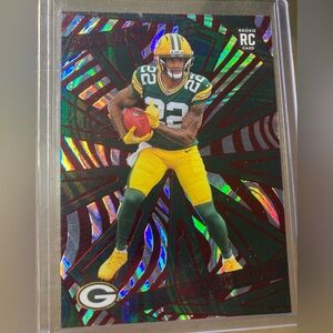 2025 Panini Revolution - Rookies Matthew Golden #228 Red Swirl (RC) rookie card